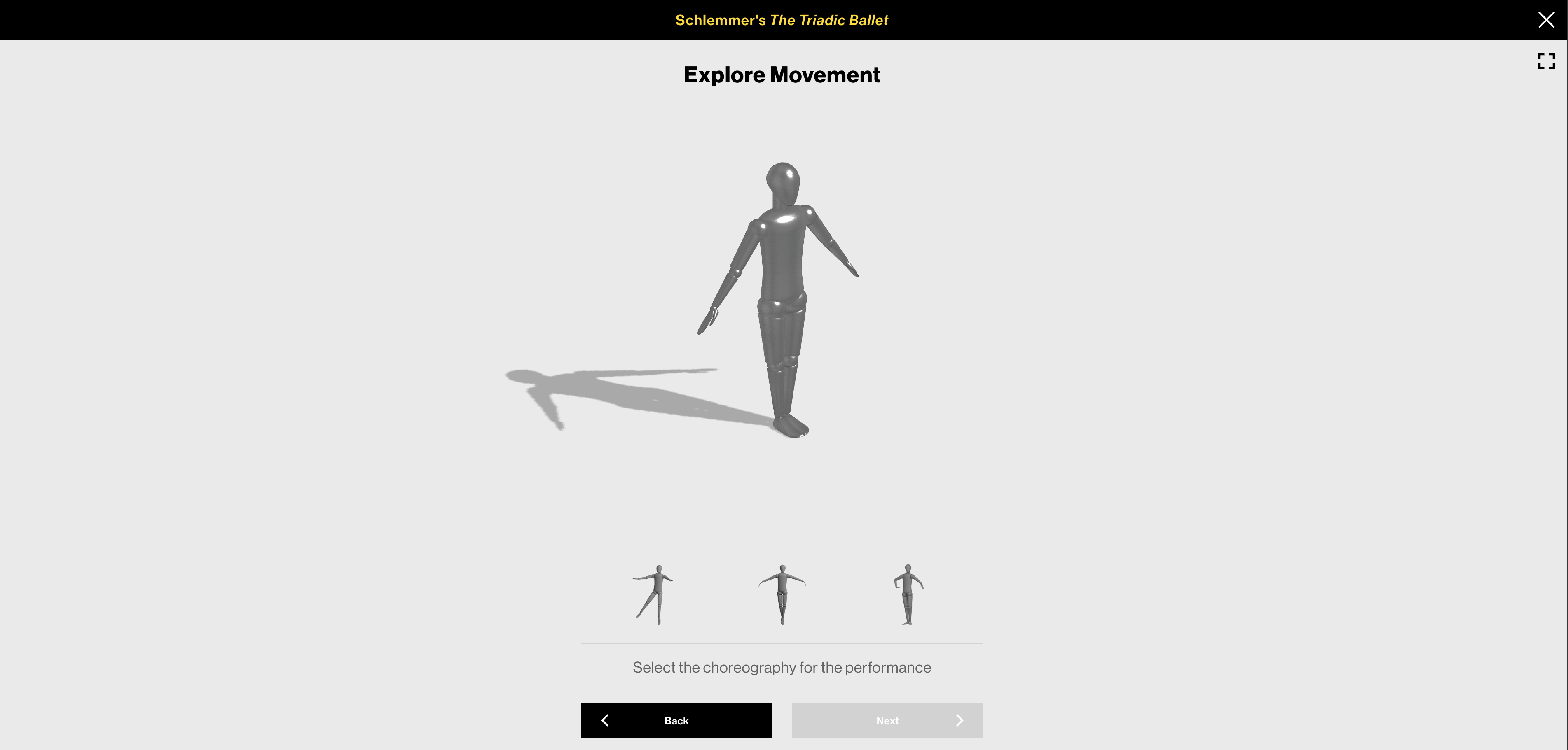 Costume & Movement Explorer